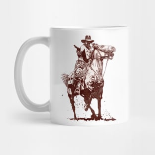 Classic Shooting Cowboy Mug